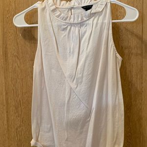 Ann Taylor XS high neck blouse cotton